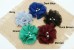 Round Petals Crinkle Chiffon (L, V.1, 8cm), Pack of 2